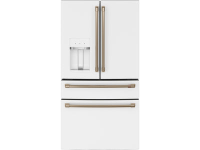 Café Matte White Smart Counter-Depth 4-Door French-Door Refrigerator (22.3 Cu.Ft.) - CXE22DP4PW2