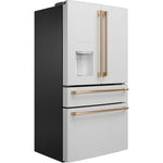 GE Café Matte White Smart Counter-Depth 4-Door French-Door Refrigerator (22.3 Cu.Ft.) - CXE22DP4PW2