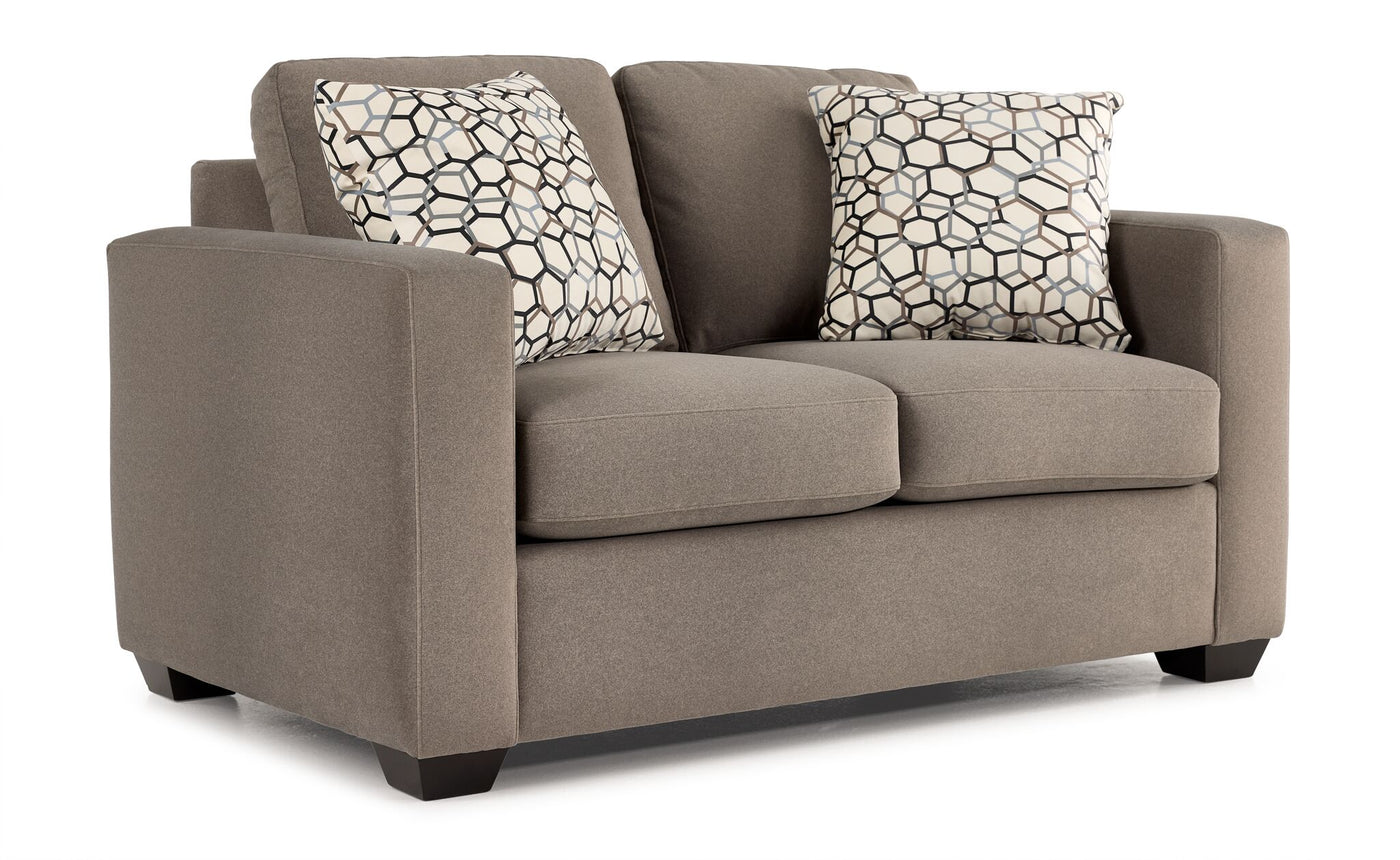 Caleb Loveseat - Brown