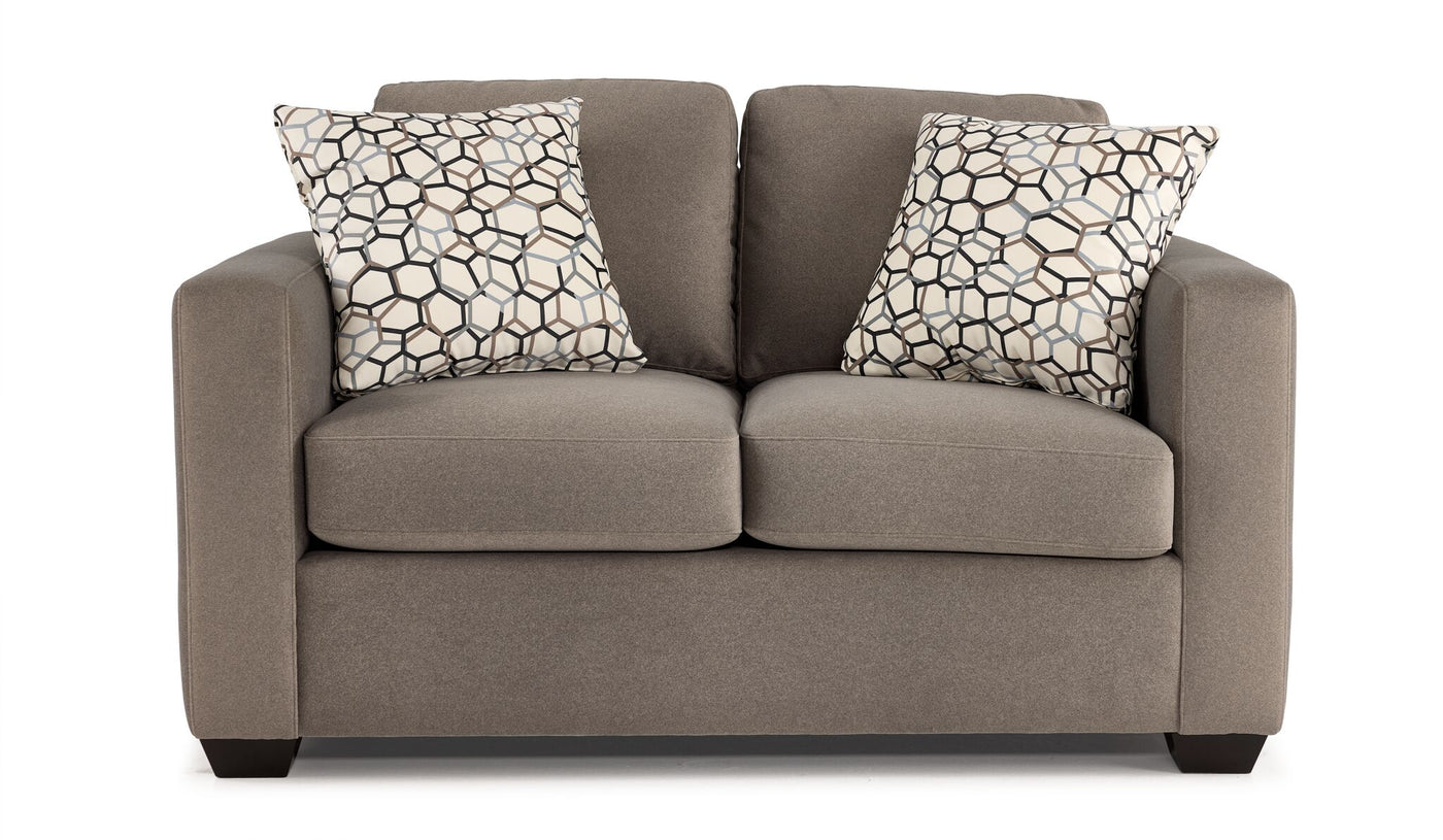 Caleb Loveseat - Brown