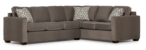 Caleb 2-Piece Sectional with Left-Facing Sofa - Arlo Brown