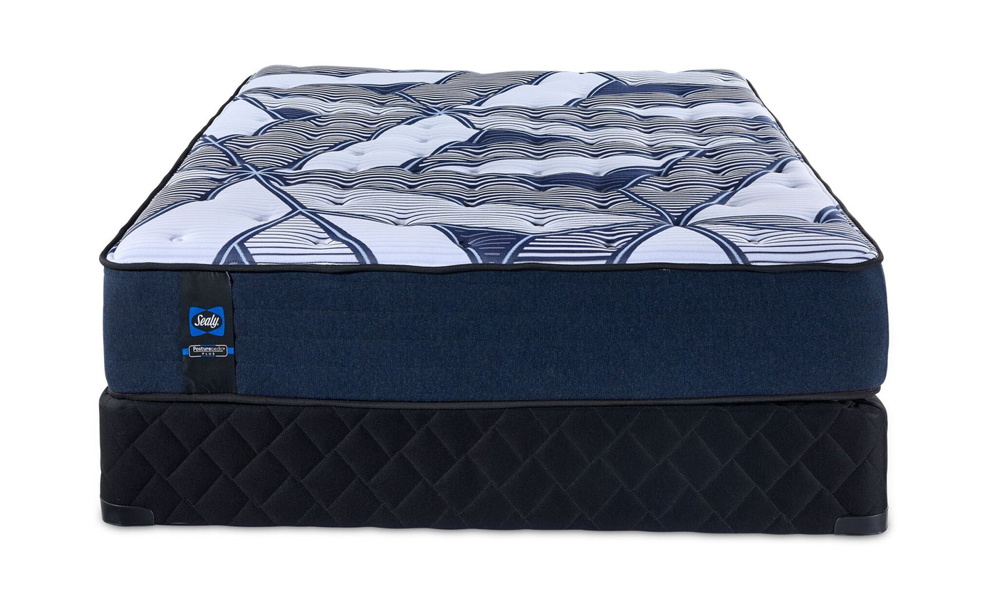 Sealy Posturepedic® Plus Sterling - Callie II Firm Tight Top King Mattress and Boxspring