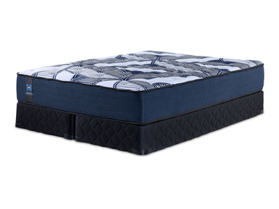 Sealy Posturepedic® Plus Sterling - Callie II Firm Tight Top Queen Mattress and Split Boxspring Set