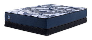 Sealy Posturepedic® Plus Sterling - Callie II Firm Tight Top King Mattress and Low Profile Boxspring