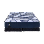 Sealy Posturepedic® Plus Sterling - Callie II Firm Tight Top Queen Mattress and Split Low Profile Boxspring Set