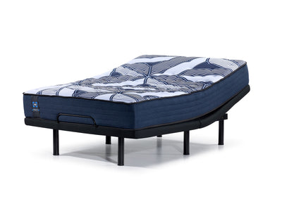 Sealy Posturepedic® Plus Sterling - Callie II Firm Tight Top Queen Mattress and L2 Motion Pro Adjustable Base