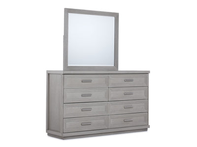 Cascade 8 Drawer Dresser - Dovetail Grey