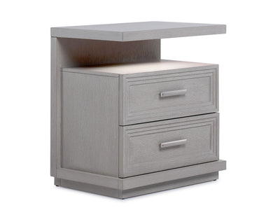 Cascade Night Table - Dovetail Grey