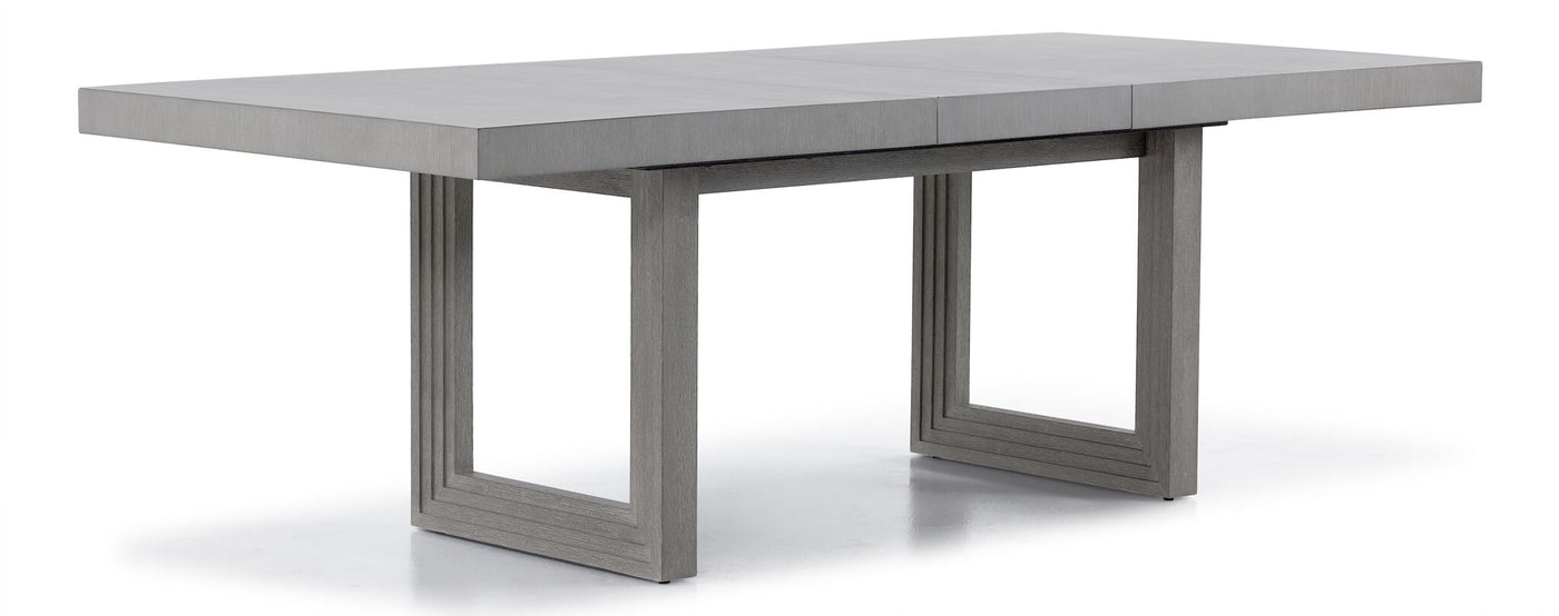 Cascade Extendable Dining Table - Dovetail Grey