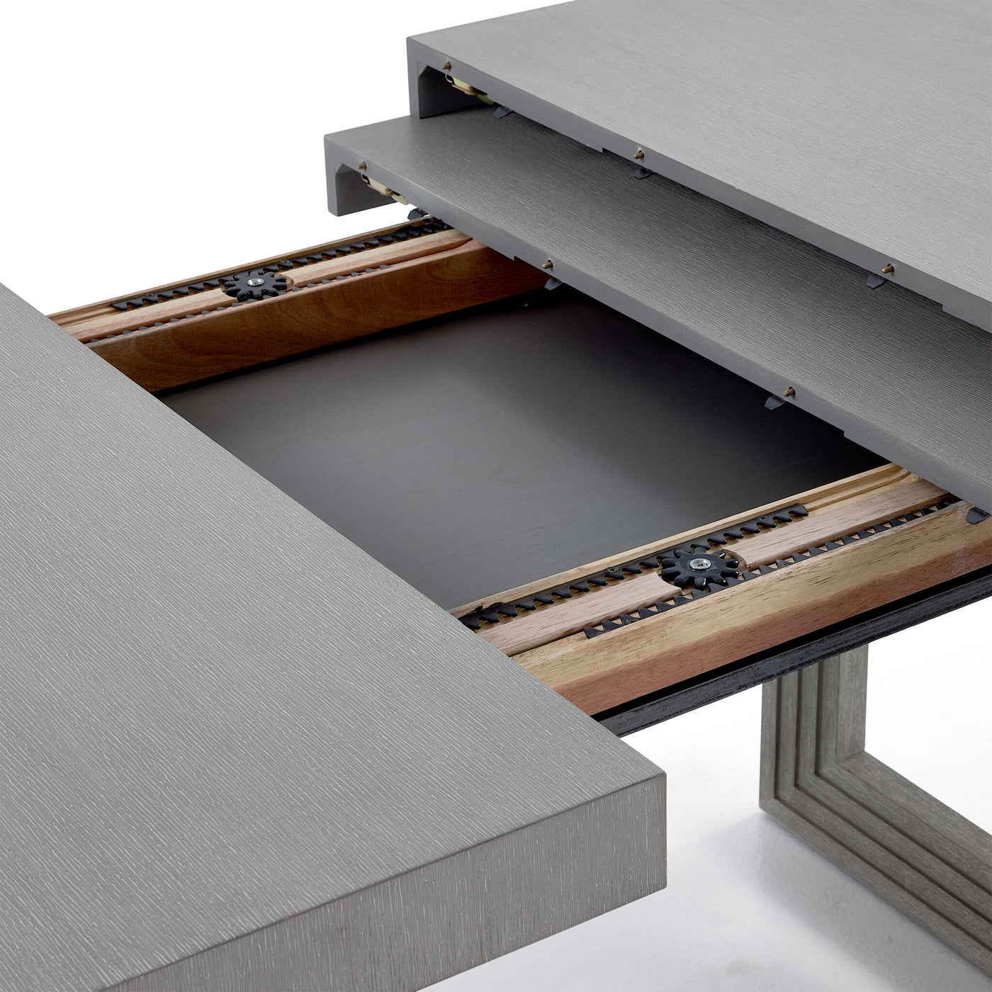 Cascade Extendable Dining Table - Dovetail Grey