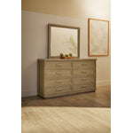 Cascade 8 Drawer Dresser - Dovetail Grey