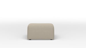 Duffield Square Ottoman - Arlo Beige