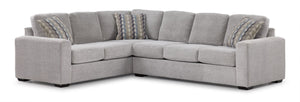 Celeste 2-Piece Sectional with Right-Facing Sofa - Snoopy Grey