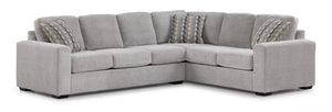 Celeste 2-Piece Sectional with Left-Facing Sofa - Snoopy Grey