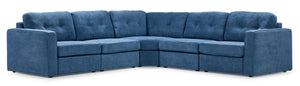 Connex 5-Piece Modular Sectional - Blue