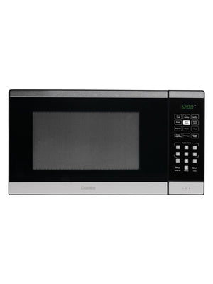 Danby Black and Stainless Steel Countertop Microwave (0.9 Cu.Ft.) - DBMW0925BBS