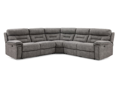 Dawson 5-Piece Power Reclining Sectional - Graphite