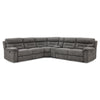 Dawson 6-Piece Power Reclining Sectional with Console - Graphite