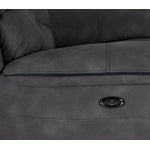 Dawson Power Reclining Sofa and Chair Set - Graphite