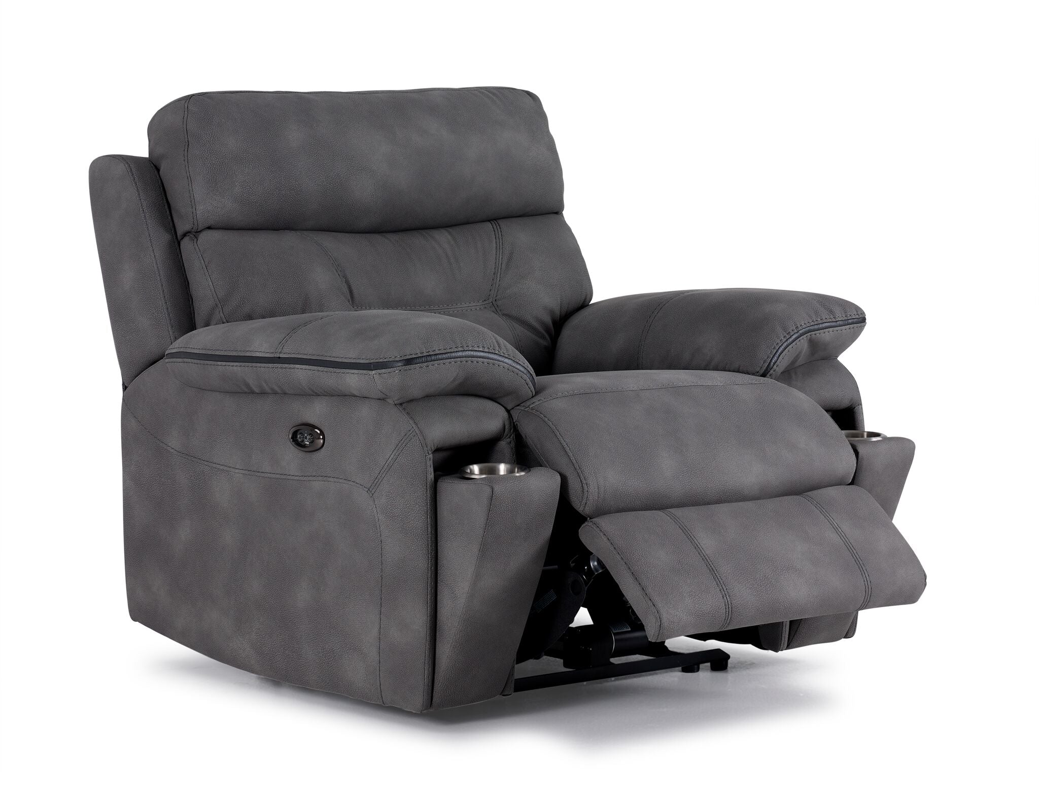 Dawson Power Reclining Chair Graphite Leon s