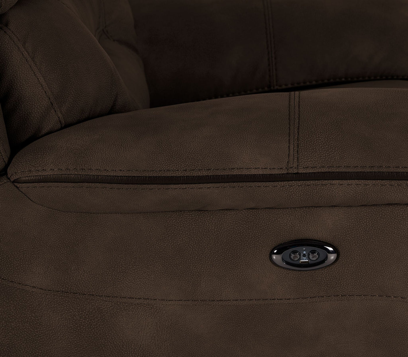 Dawson Power Reclining Loveseat - Brown