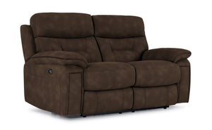 Dawson Power Reclining Loveseat - Brown