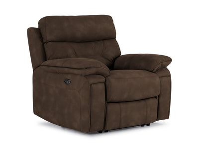 Dawson Power Reclining Chair - Brown