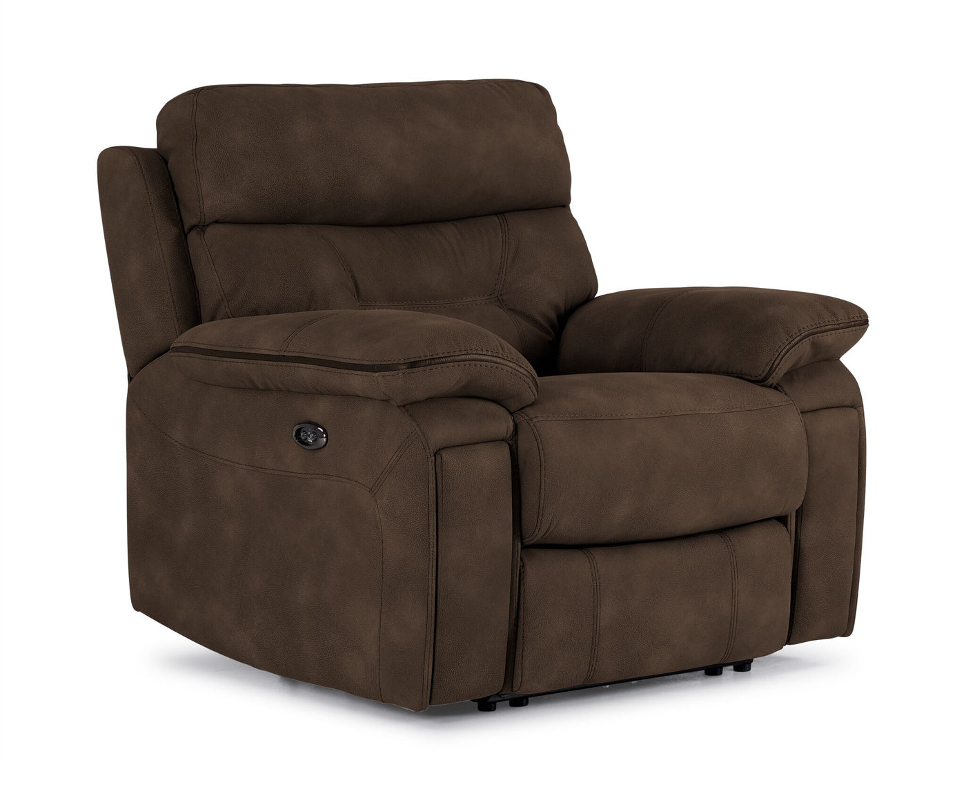 Dawson Power Reclining Sofa and Chair Set - Brown