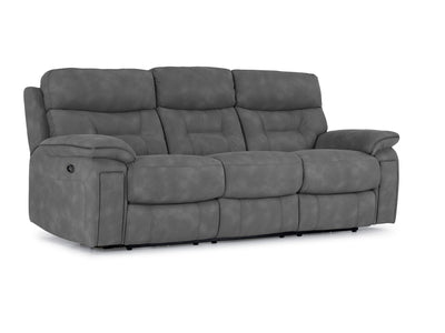 Dawson Power Reclining Sofa - Silver Grey