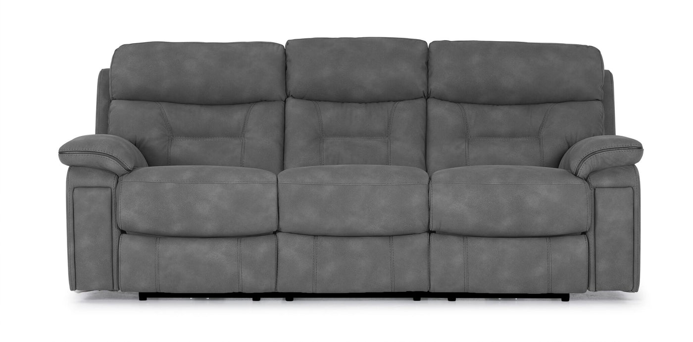 Dawson Power Reclining Sofa - Silver Grey