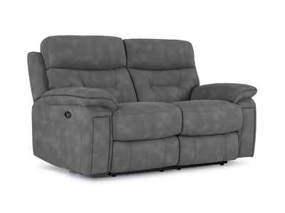 Dawson Power Reclining Loveseat - Silver Grey