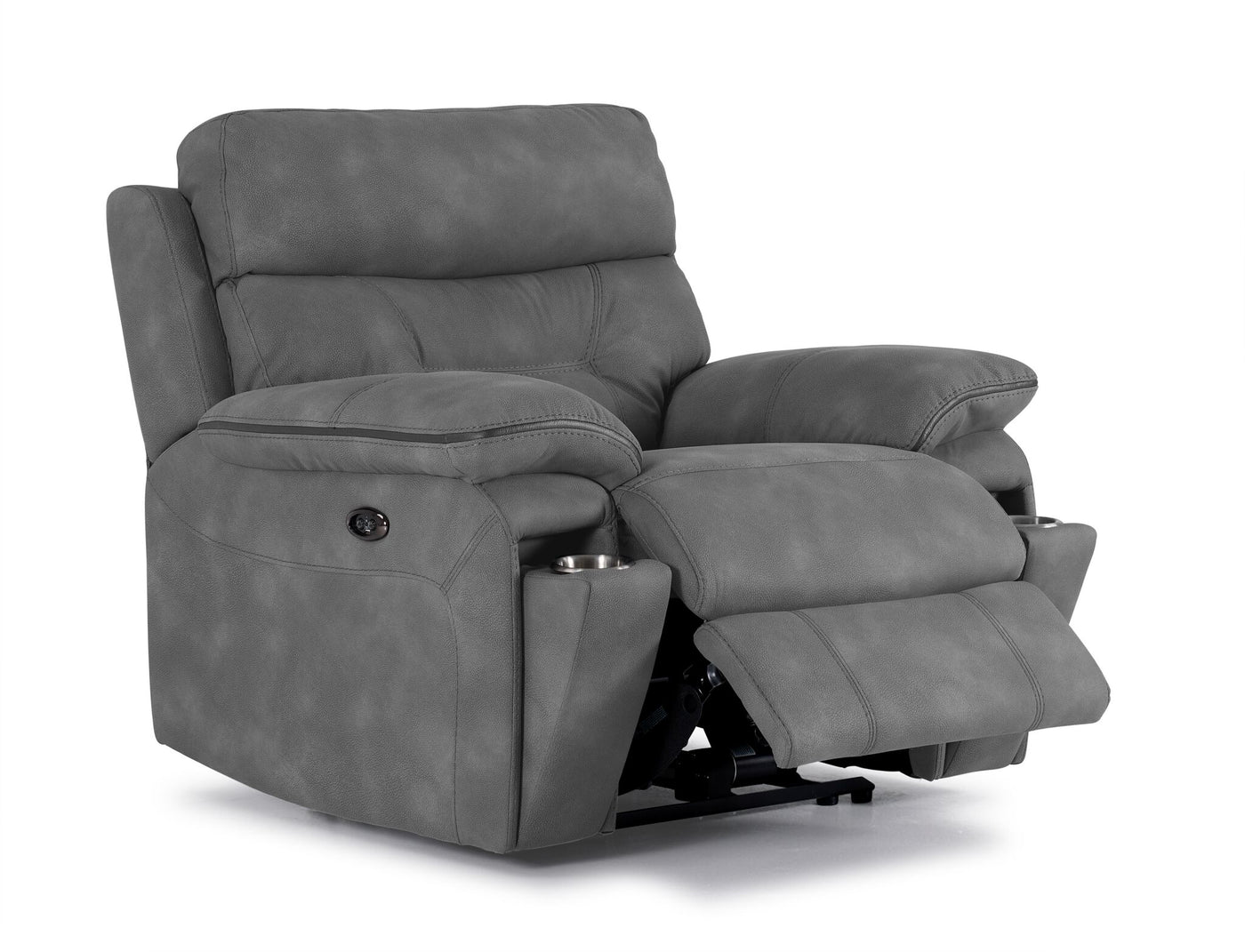 Dawson Power Reclining Chair - Silver Grey