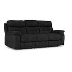 Dawson Power Reclining Sofa and Chair Set - Charcoal