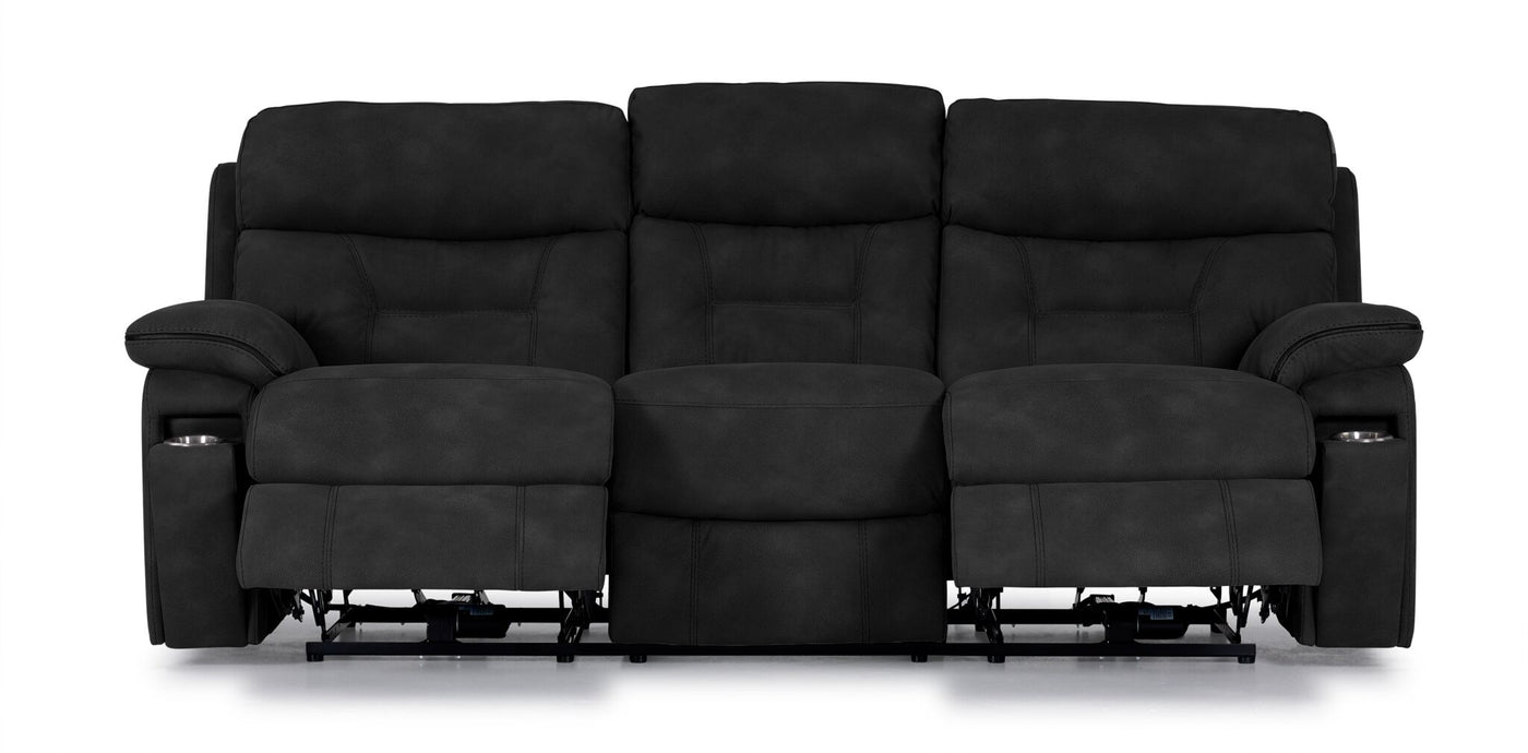 Dawson Power Reclining Sofa - Charcoal