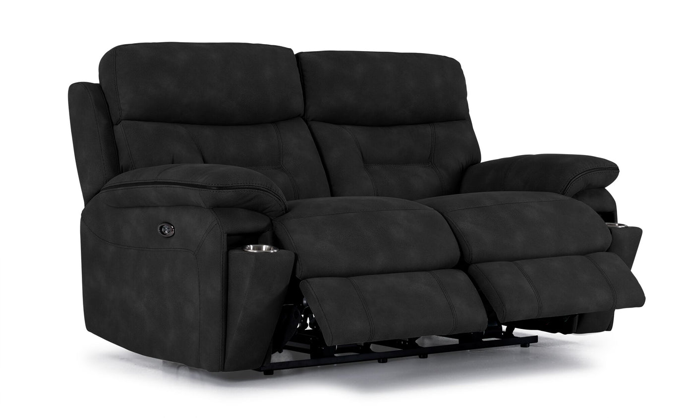 Dawson Power Reclining Loveseat - Charcoal