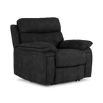 Dawson Power Reclining Sofa, Loveseat and Chair Set - Charcoal