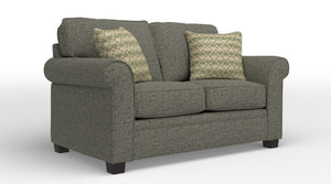 Duffield Loveseat - Patina Dark Grey