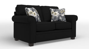 Duffield Loveseat - Jacob Dark Grey