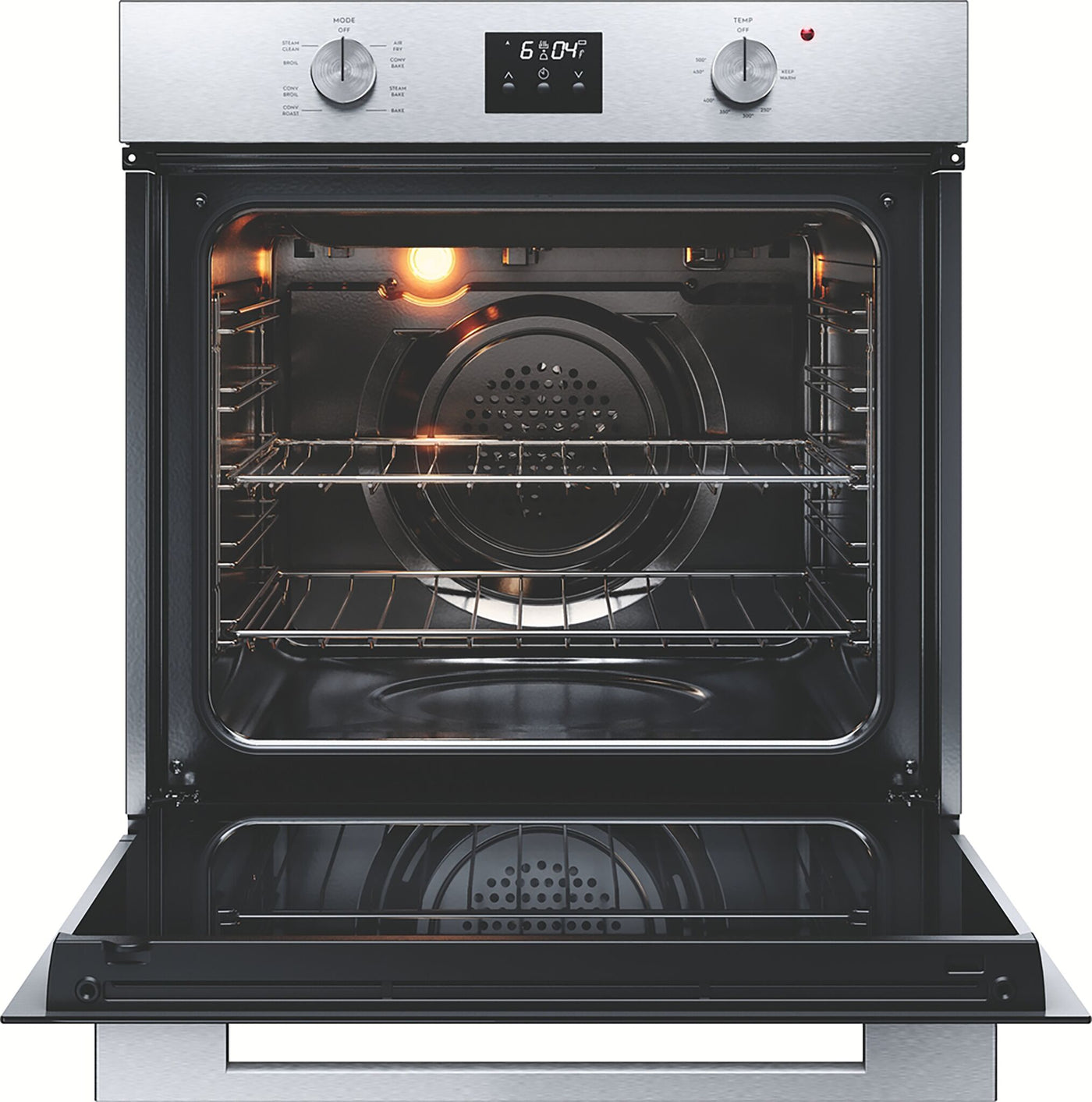 Electrolux Stainless Steel Electric Convection Wall Oven with Air Fry (2.8 Cu. Ft.) - ECWS243CAS