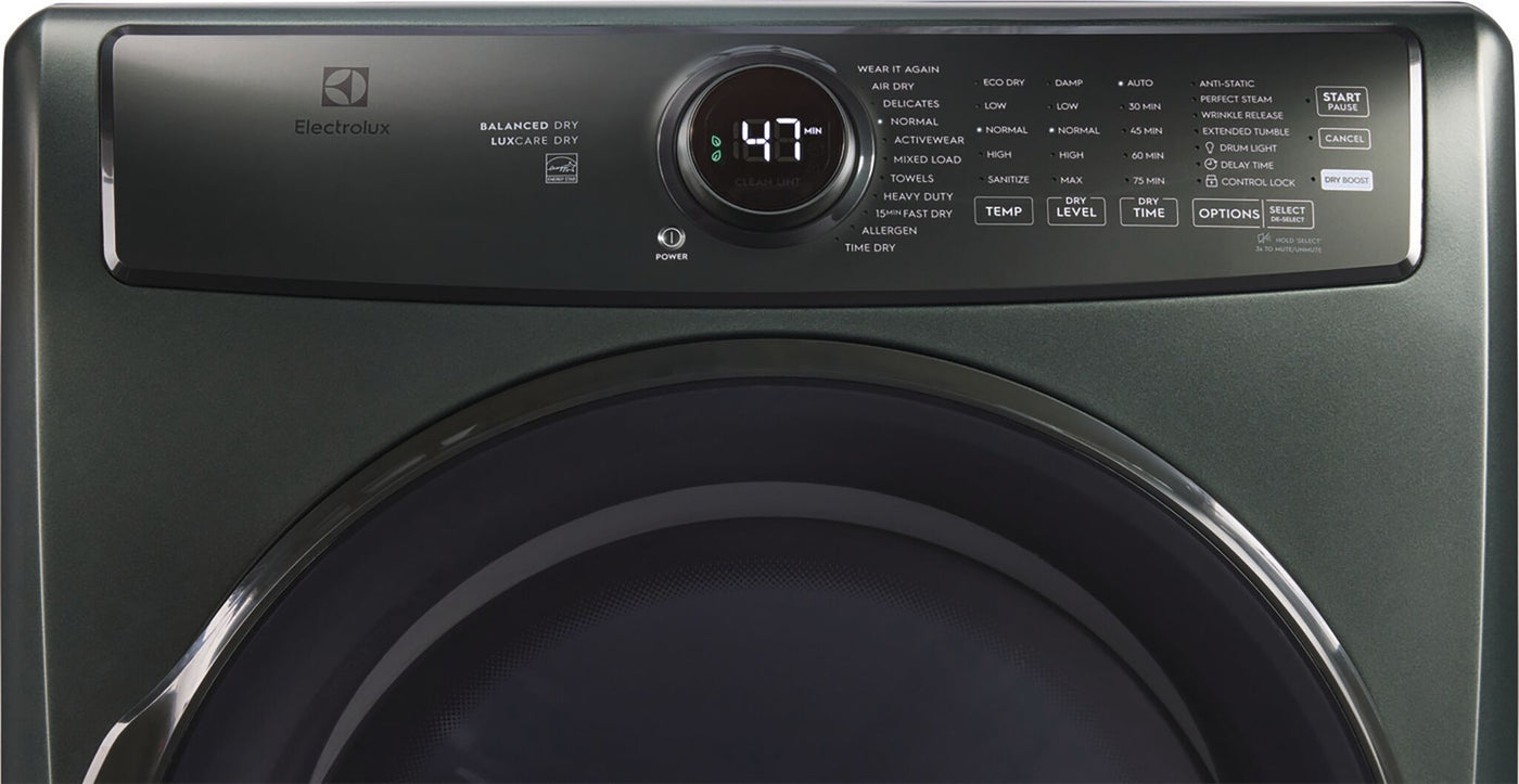 Electrolux Green Front Load Perfect Steam™ Electric Dryer (8 Cu. Ft.) - ELFE773CAA