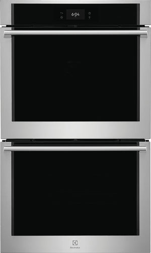 Electrolux Stainless Steel Advanced Convection Double Wall Oven with Air Fry (10.6 Cu.Ft.) - ECWD3012AS