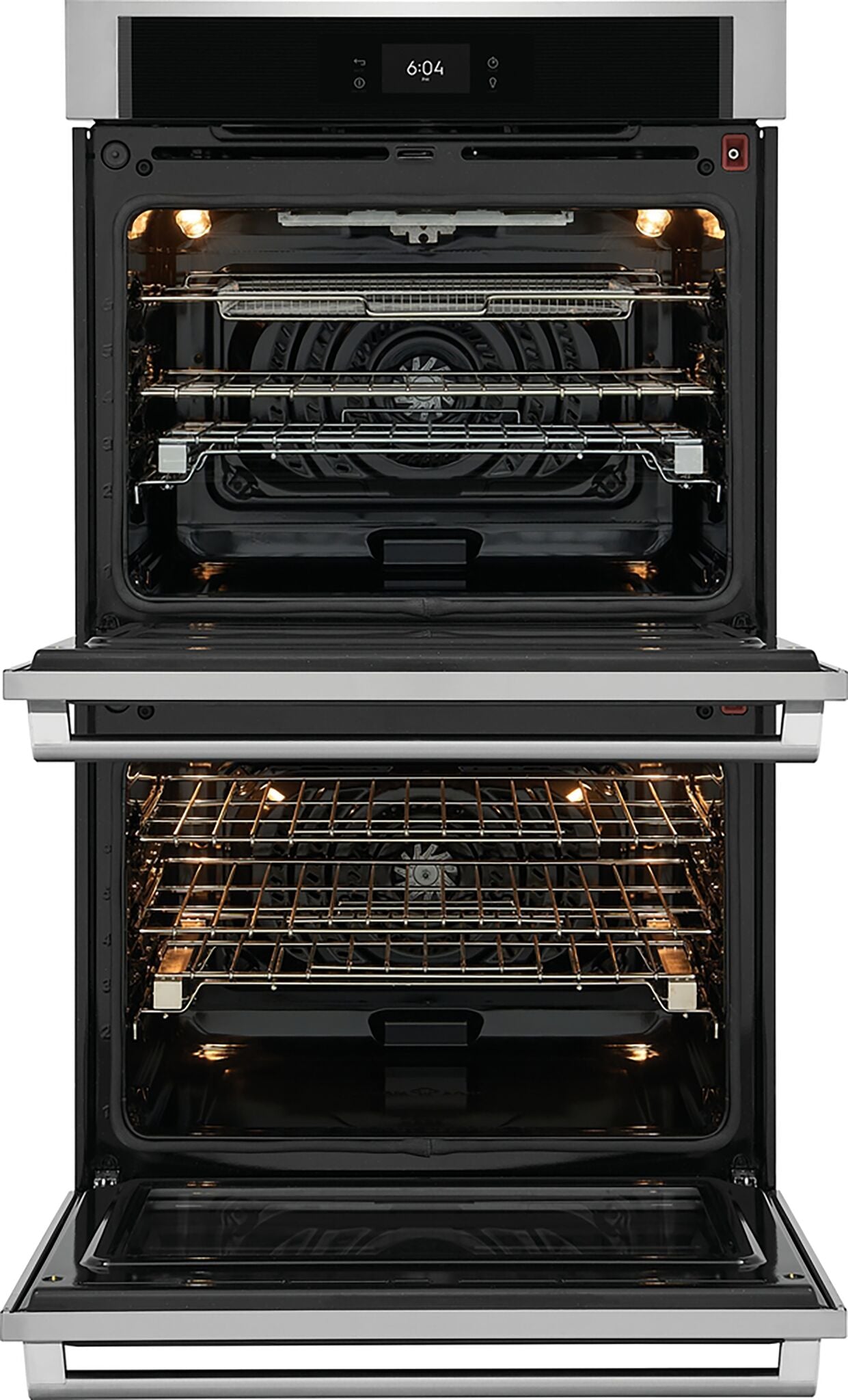 Electrolux Stainless Steel Advanced Convection Double Wall Oven with Air Fry (10.6 Cu.Ft.) - ECWD3012AS