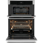 Electrolux Stainless Steel Advanced Convection Wall Oven (5.3 Cu.Ft.) with Microwave (1.7 Cu. Ft.) - ECWM3012AS