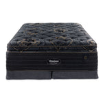 Beautyrest World Class Empress Luxury Firm Queen Mattress and Low Split Profile Boxspring Set