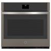 GE Slate 30" Built-In Convection Single Wall Oven (5.0 Cu.Ft.) with No Preheat Air Fry - JTS5000EVES