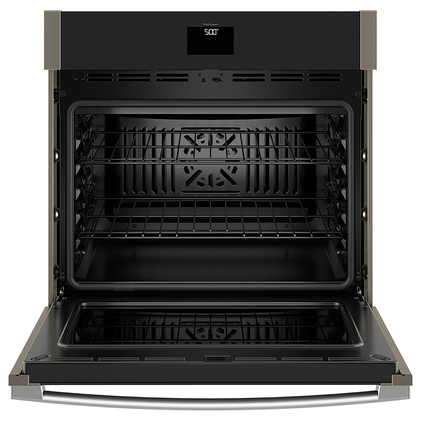 GE Slate 30" Built-In Convection Single Wall Oven (5.0 Cu.Ft.) with No Preheat Air Fry - JTS5000EVES