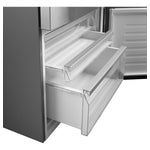GE Fingerprint Resistant Stainless Steel Bottom Mount Refrigerator (17.7 Cu. Ft.)- GBE17HYRFS