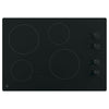 GE Black 30" Knob Control Electric Cooktop- JP3030DWBB