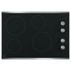 GE Stainless Steel 30" Knob Control Electric Cooktop - JP3030SWSS