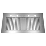 GE Stainless Steel 42" Custom Range Hood Insert - UVC9420SLSS